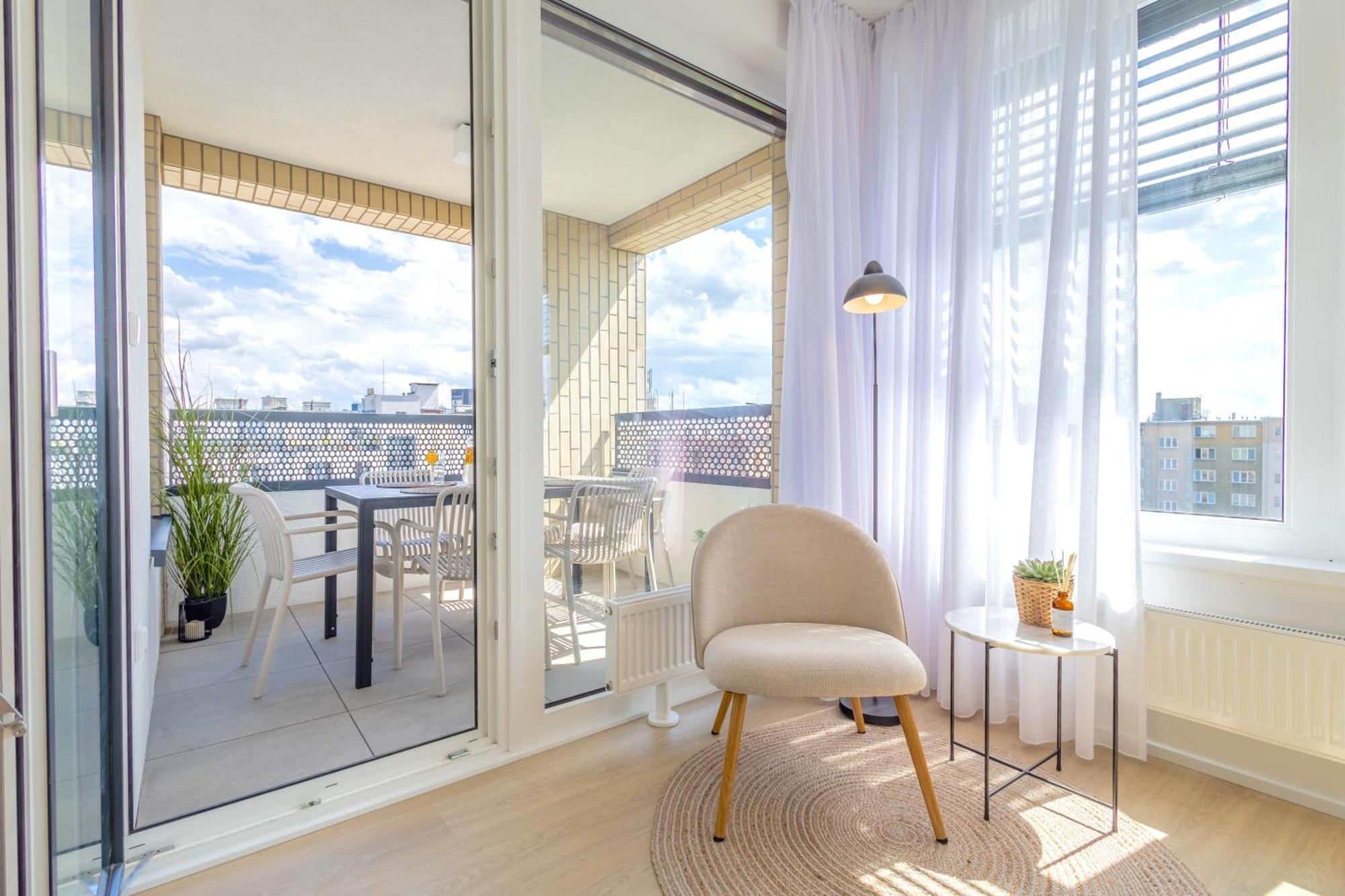 Bright 2Br - 5Th Floor, Balcony, Free Parking By Gravity Prague Apartment Exterior photo